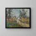 Ferme en Normandie - Gustave Loiseau — framed artwork on a wall