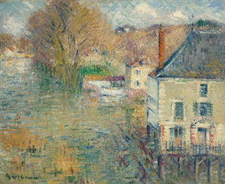 Flooding in Giverny - Gustave Loiseau — artwork view
