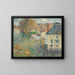 Flooding in Giverny - Gustave Loiseau — framed artwork on a wall