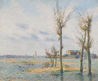 The Loire at Trentemoult - Gustave Loiseau — artwork view