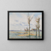 The Loire at Trentemoult - Gustave Loiseau — framed artwork on a wall