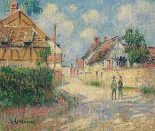 La route de Tournedos - Gustave Loiseau — artwork view