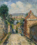 La rue Thuringe Bonsecours Rouen - Gustave Loiseau — artwork view