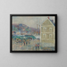 Le Bassin Berrigny à Fécamp - Gustave Loiseau — framed artwork on a wall