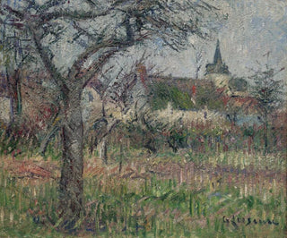 Le Clos de Monsieur Janson à Vaudreuil, Eure - Gustave Loiseau — artwork view