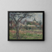 Le Clos de Monsieur Janson à Vaudreuil, Eure - Gustave Loiseau — framed artwork on a wall