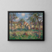 The Garden - Gustave Loiseau — framed artwork on a wall
