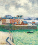 The Port of Lavant-Port of Dieppe - Gustave Loiseau — artwork view