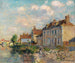 Le Quai Saint-Martin, Auxerre - Gustave Loiseau — artwork view