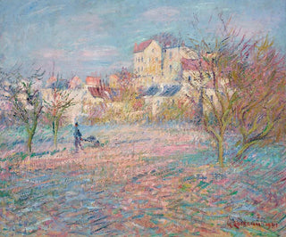 Le potager en hiver - Gustave Loiseau — artwork view