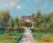 L'Hôtel de Mademoiselle Ernestine Saint-Jouin Finistère or The Orchard of Mademoiselle Ernestine Saint-Jouin - Gustave Loiseau — artwork view