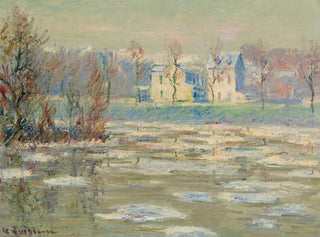 Loise en hiver - Gustave Loiseau — artwork view