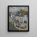Market at Pont - Aven - Gustave Loiseau — framed artwork on a wall