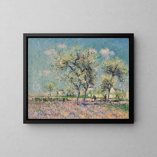 Landscape Painting - Gustave Loiseau — framed artwork on a wall