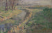 Landscape stream in the countryside - Gustave Loiseau — artwork view