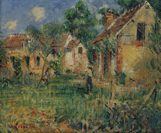 Petite ferme aux environs de Caen - Gustave Loiseau — artwork view