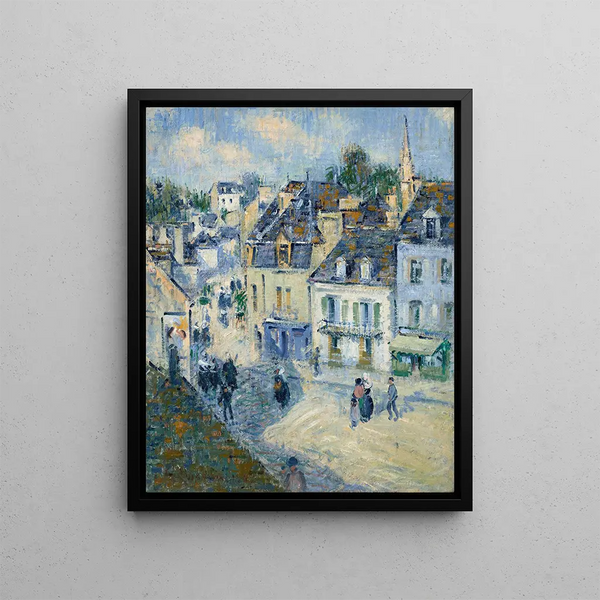 Pont-Aven - Gustave Loiseau — framed artwork on a wall