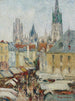 Rue de l'Épicerie, Rouen - Gustave Loiseau — artwork view