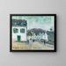 Rue de Pont-Aven - Gustave Loiseau — framed artwork on a wall