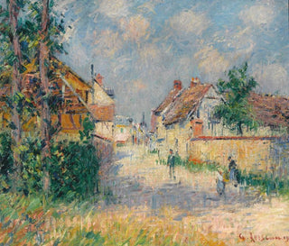Rue Saint-Cyr-du-Vaudreuil - Gustave Loiseau — artwork view