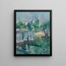 Saint-Gervais Paris - Gustave Loiseau — framed artwork on a wall