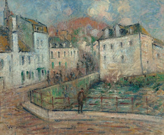 View of Pont-Aven - Gustave Loiseau — artwork view