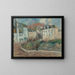 View of Pont-Aven - Gustave Loiseau — framed artwork on a wall