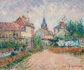 View of Saint-Cyr-du-Vaudreuil, Eure - Gustave Loiseau — artwork view