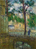 View from my window quay d'Anjou - Gustave Loiseau — artwork view
