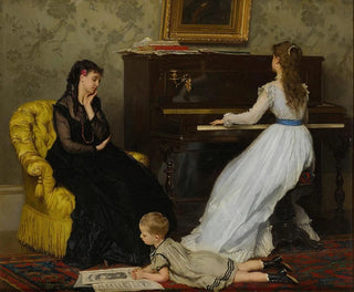 Practical Painting - Gustave Léonard de Jonghe — artwork view