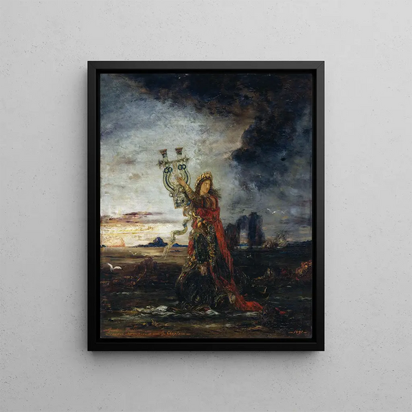 Arion - Gustave Moreau — framed artwork on a wall