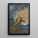 La Foi - Gustave Moreau — framed artwork on a wall