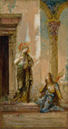 La Sainte et le Poète - Gustave Moreau — artwork view