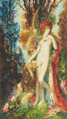 The Loving Lion - Gustave Moreau — artwork view
