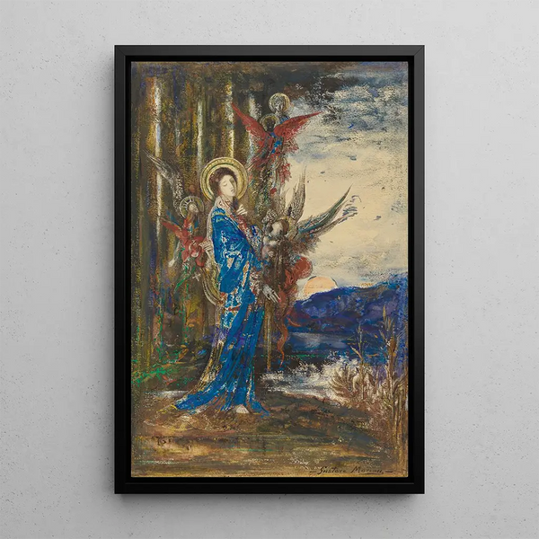 Les Preuves - Gustave Moreau — framed artwork on a wall
