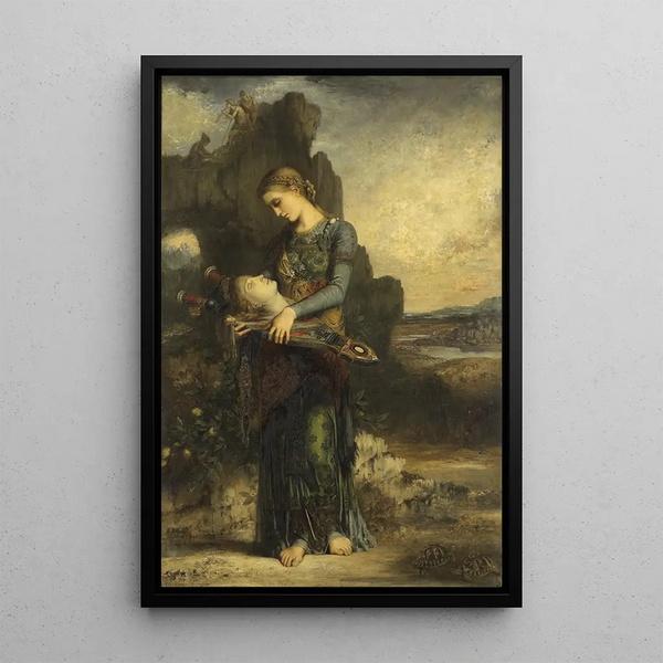 Orpheus - Gustave Moreau — framed artwork on a wall