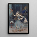 Salomé dancing in front of the head of Saint John the Baptist - Gustave Moreau — framed artwork on a wall