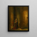Salomé at the prison - Gustave Moreau — framed artwork on a wall