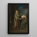 Salomé with the head of John the Baptist - Gustave Moreau — framed artwork on a wall