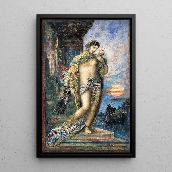 The Song of Songs - Gustave Moreau — framed artwork on a wall