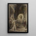 L'Apparition - Gustave Moreau — framed artwork on a wall