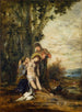 The Martyr Saint Sebastian - Gustave Moreau — artwork view