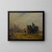 The Carriage - Gustave Moreau — framed artwork on a wall