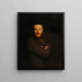 The Laughing Self-Portrait - Gustave Pierre — framed artwork on a wall