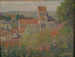Village Painting - Gustave Pierre — artwork view