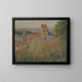 Village Painting - Gustave Pierre — framed artwork on a wall