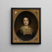 Portrait of Katarzyna Potocka née Branicka - Gustave Ricard — framed artwork on a wall