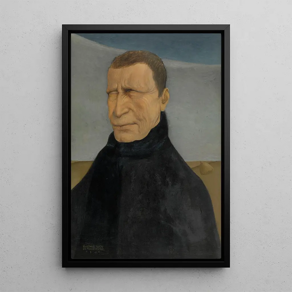 Blind - Gustave Van de Woestijne — framed artwork on a wall