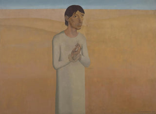 Christ dans le désert - Gustave Van de Woestijne — artwork view
