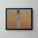 Christ dans le désert - Gustave Van de Woestijne — framed artwork on a wall